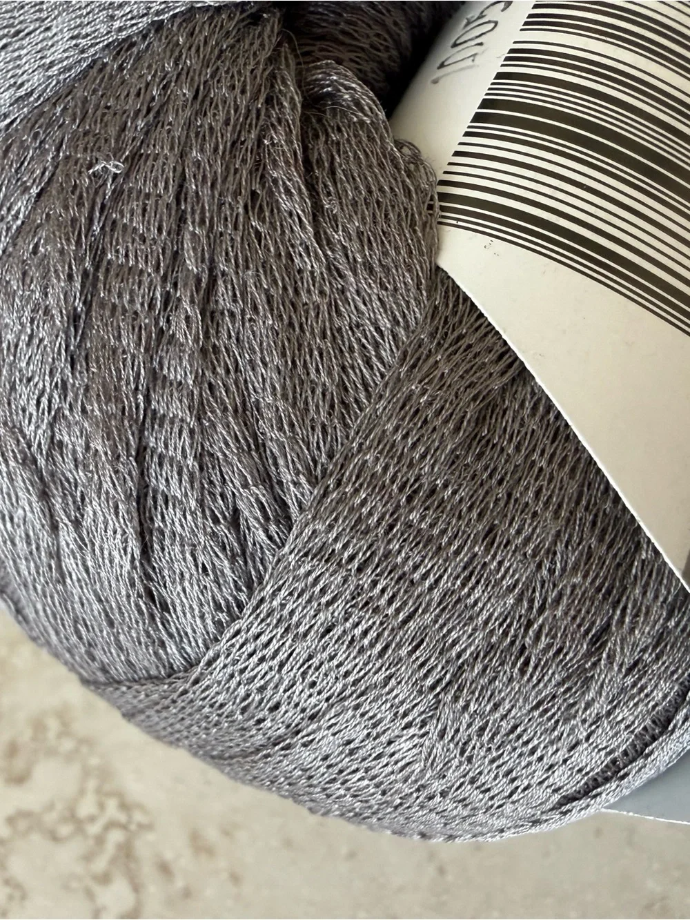 TAHKI Yarns Malibu Mercerized Cotton Yarn in Steel Gray - 2 Balls